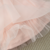 Платье с длинным рукавом "Первые Цветы", светло-розовый