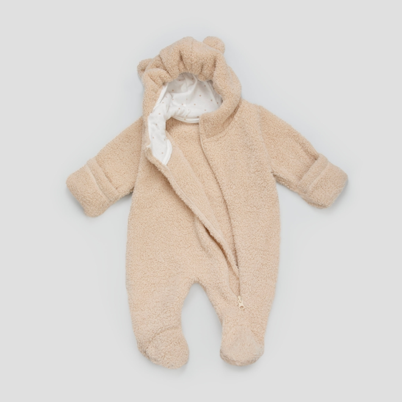 Комбинезон "Барашек", светло-бежевый