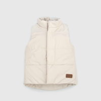 Жилет детский утепленный "Дискавери", слоновая кость