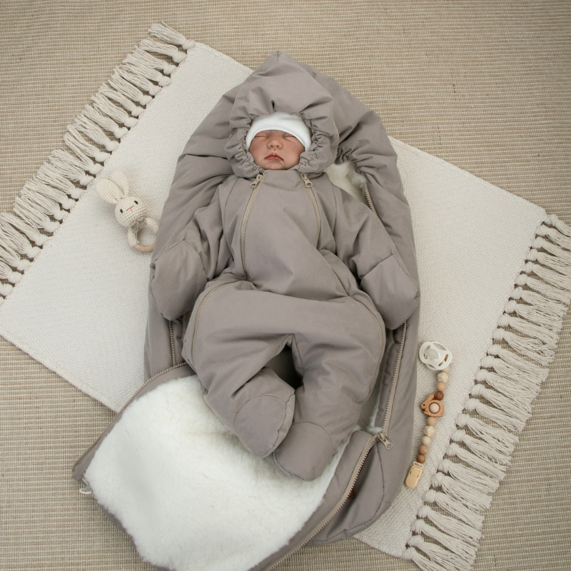 Комплект на выписку 5 предметов "Дивини", зимний, капучино Комплект на выписку 5 предметов "Дивини", зимний, капучино