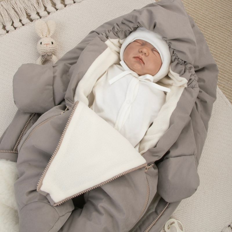 Комплект на выписку 5 предметов "Дивини", зимний, капучино Комплект на выписку 5 предметов "Дивини", зимний, капучино