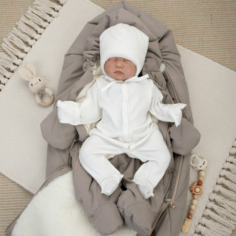 Комплект на выписку 5 предметов "Дивини", зимний, капучино Комплект на выписку 5 предметов "Дивини", зимний, капучино