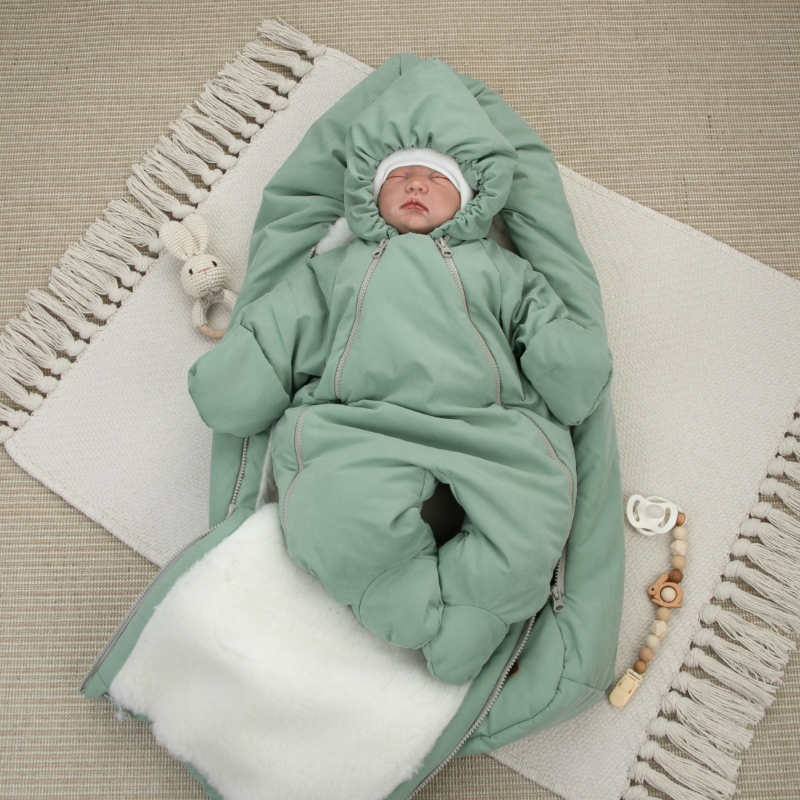 Комплект на выписку 5 предметов "Дивини", зимний, полынь Комплект на выписку 5 предметов "Дивини", зимний, полынь