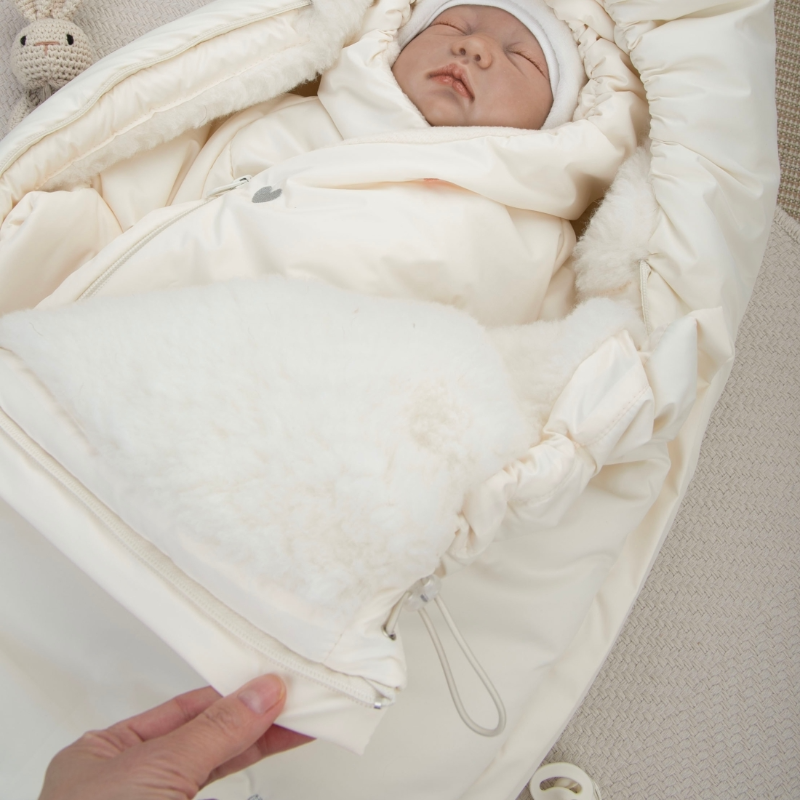 Комплект на выписку 5 предметов "Акварель.Вышивка Сердечки", зимний, молоко Комплект на выписку 5 предметов "Акварель.Вышивка Сердечки", зимний, молоко