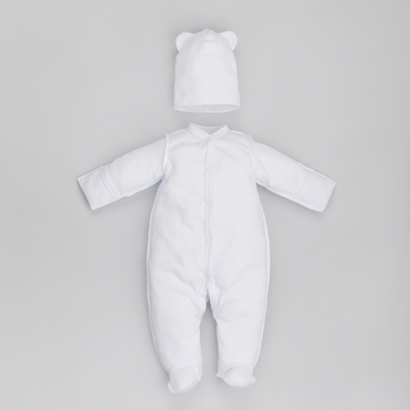 Комплект на выписку 5 предметов "Медвежонок", демисезонный, бежевый