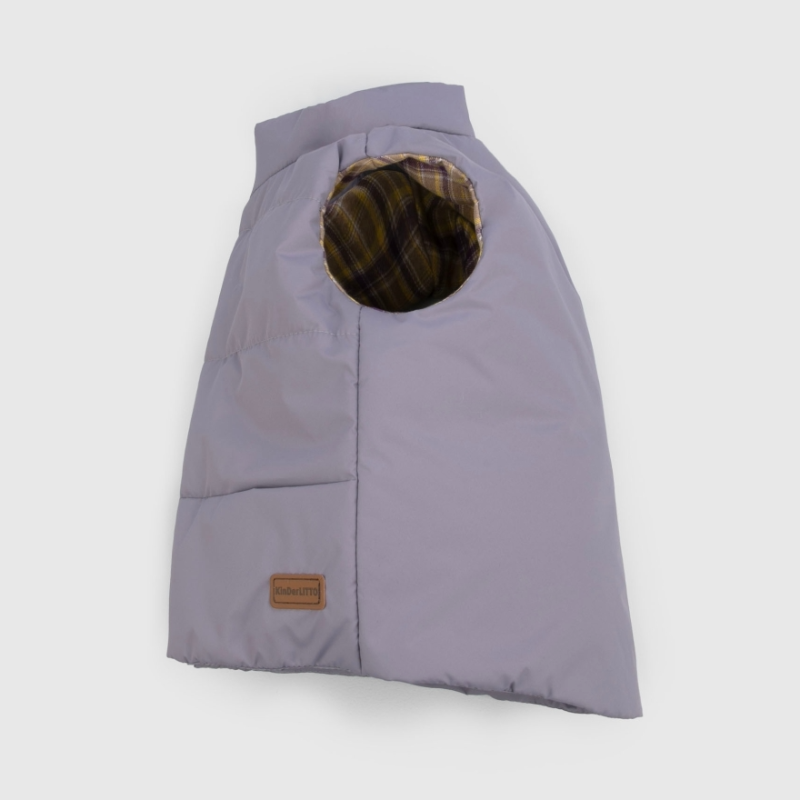 Жилет детский утепленный "Дискавери", пьльная сирень