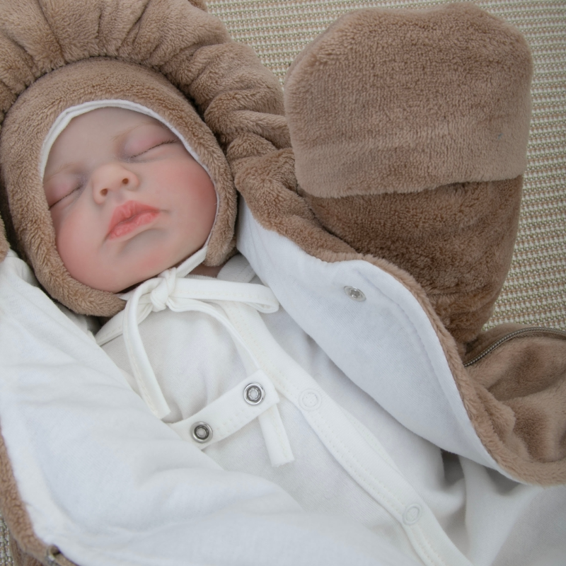 Комплект на выписку 5 предметов "Топтыжка", зимний, капучино Комплект на выписку 5 предметов "Топтыжка", зимний, капучино