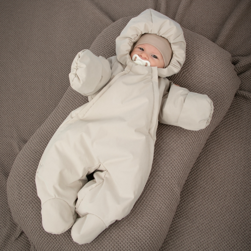 Комбинезон "Дивини-1" демисезонный, бежевый Комбинезон "Дивини-1" демисезонный, бежевый