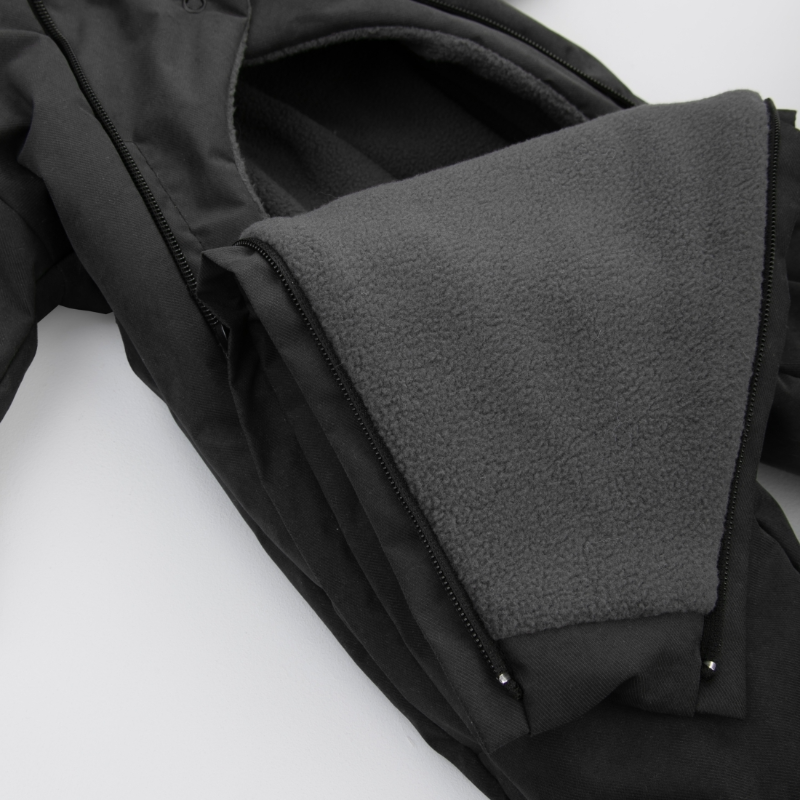 Комбинезон "Дивини-1" демисезонный, черный Комбинезон "Дивини-1" демисезонный, черный