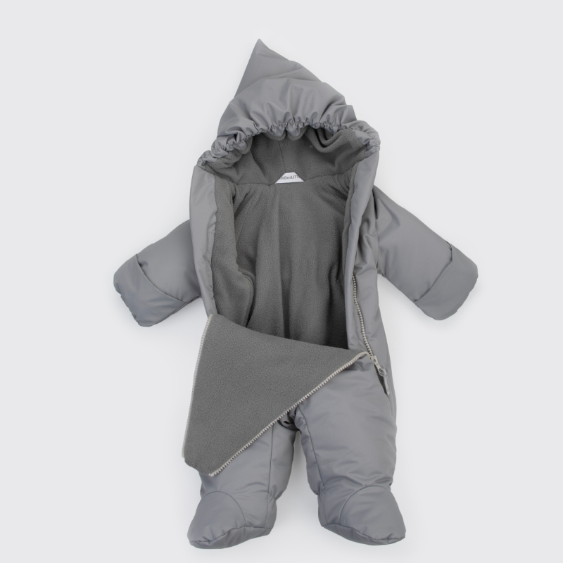 Комбинезон "Домовичок-1" демисезонный, серый Комбинезон "Домовичок-1" демисезонный, серый