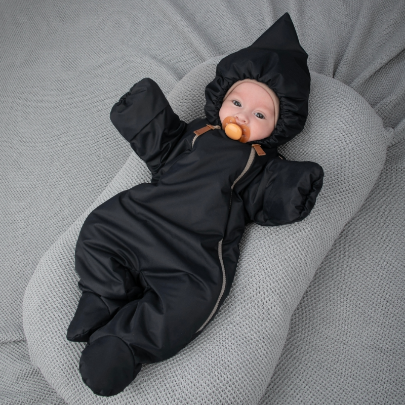 Комбинезон "Домовичок-1" демисезонный, черный Комбинезон "Домовичок-1" демисезонный, черный