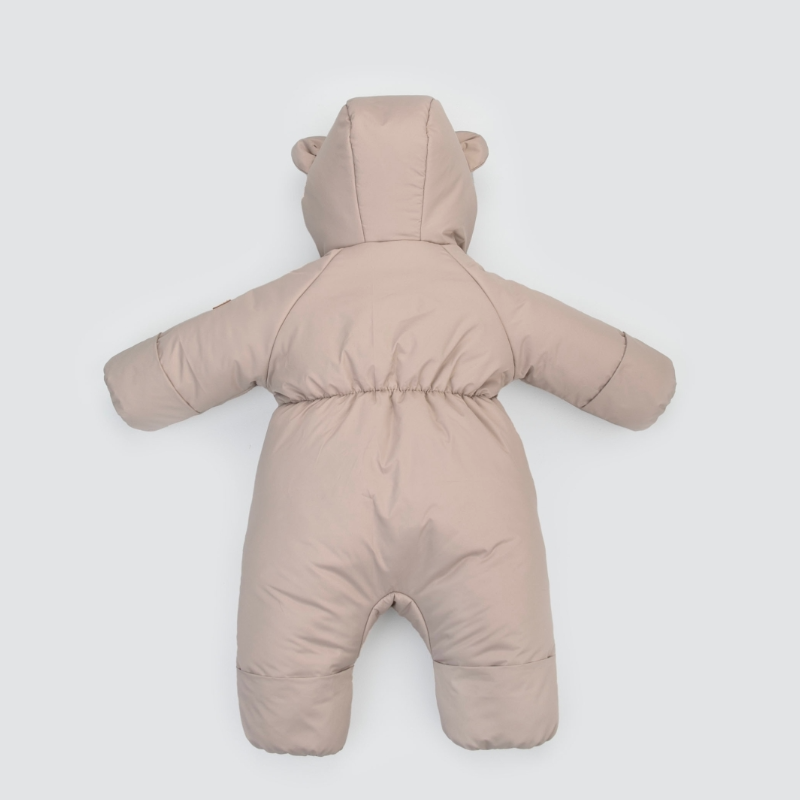Комбинезон "Миш" демисезонный, капучино Комбинезон "Миш" демисезонный, капучино