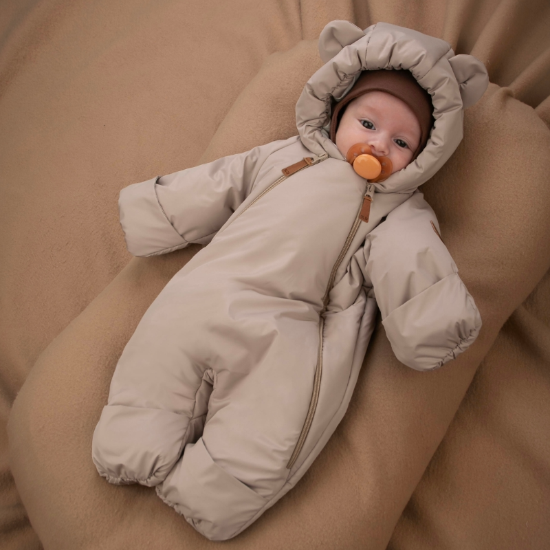 Комбинезон "Миш" демисезонный, капучино Комбинезон "Миш" демисезонный, капучино