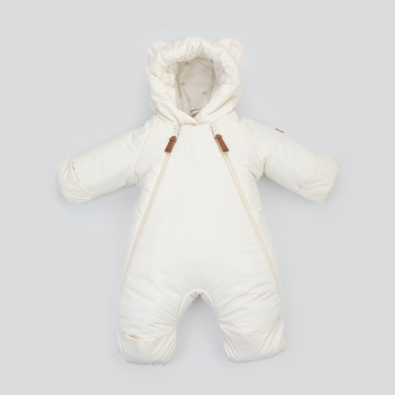 Комбинезон "Миш" демисезонный, молоко Комбинезон "Миш" демисезонный, молоко