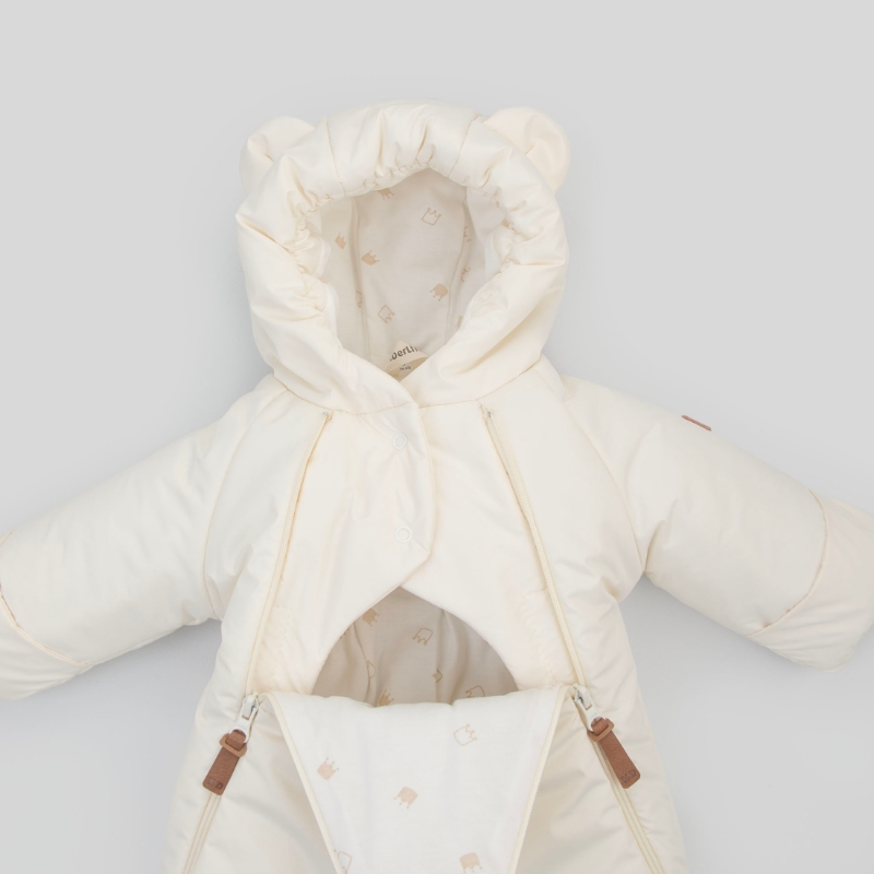 Комбинезон "Миш" демисезонный, молоко Комбинезон "Миш" демисезонный, молоко