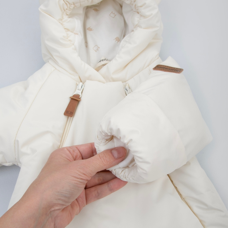 Комбинезон "Миш" демисезонный, молоко Комбинезон "Миш" демисезонный, молоко