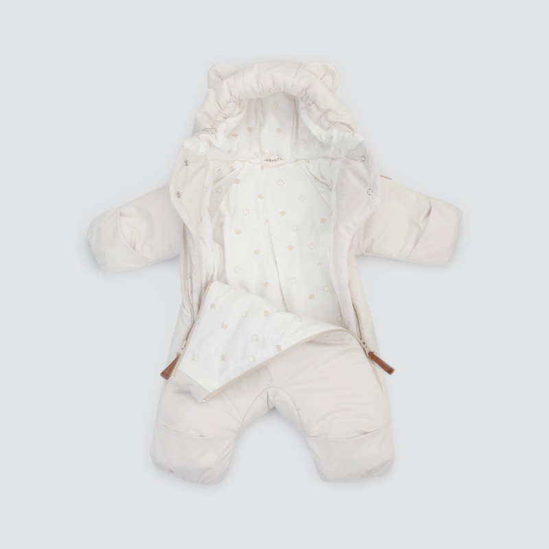 Комбинезон "Миш" демисезонный, светло-бежевый