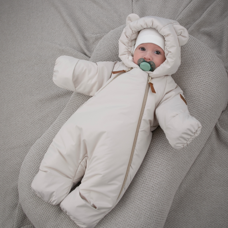 Комбинезон "Миш" демисезонный, светло-бежевый