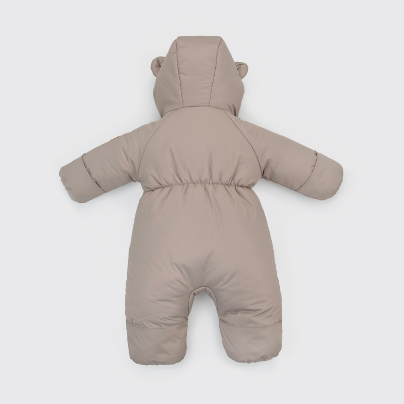 Комбинезон "Миш" демисезонный, темно-бежевый Комбинезон "Миш" демисезонный, темно-бежевый