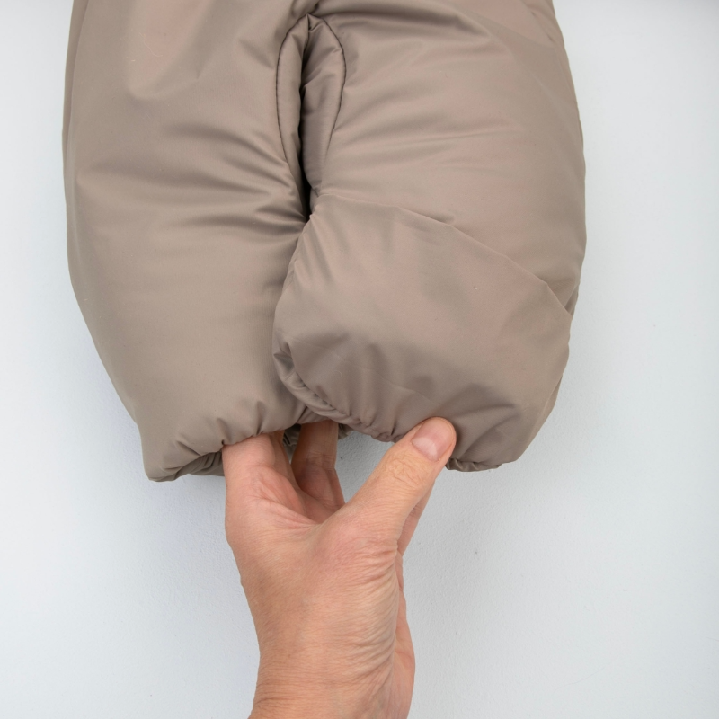 Комбинезон "Миш" демисезонный, темно-бежевый Комбинезон "Миш" демисезонный, темно-бежевый