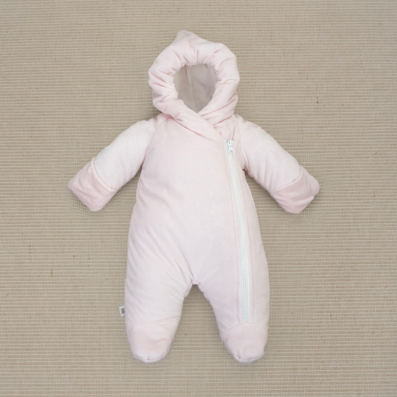 Комплект на выписку 5 предметов "Классика", демисезонный, розовый