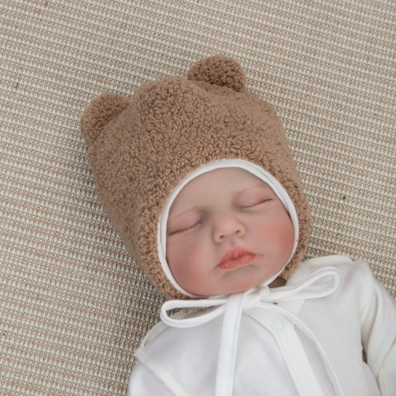 Комплект на выписку 6 предметов "Велсофт барашек", демисезонный, бежевый