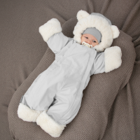 Комбинезон "Пушуня" демисезонный, слоновая кость