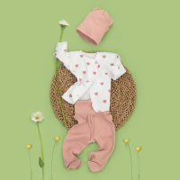 Комплект 3 предмета "Любимые ромашки-1", сердечки