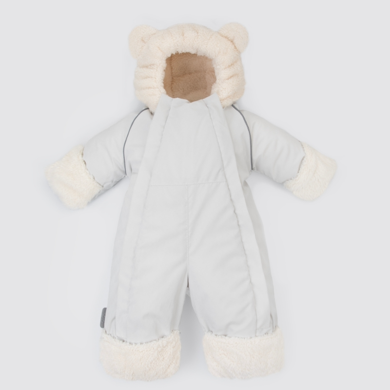 Комбинезон "Пушуня" демисезонный, слоновая кость