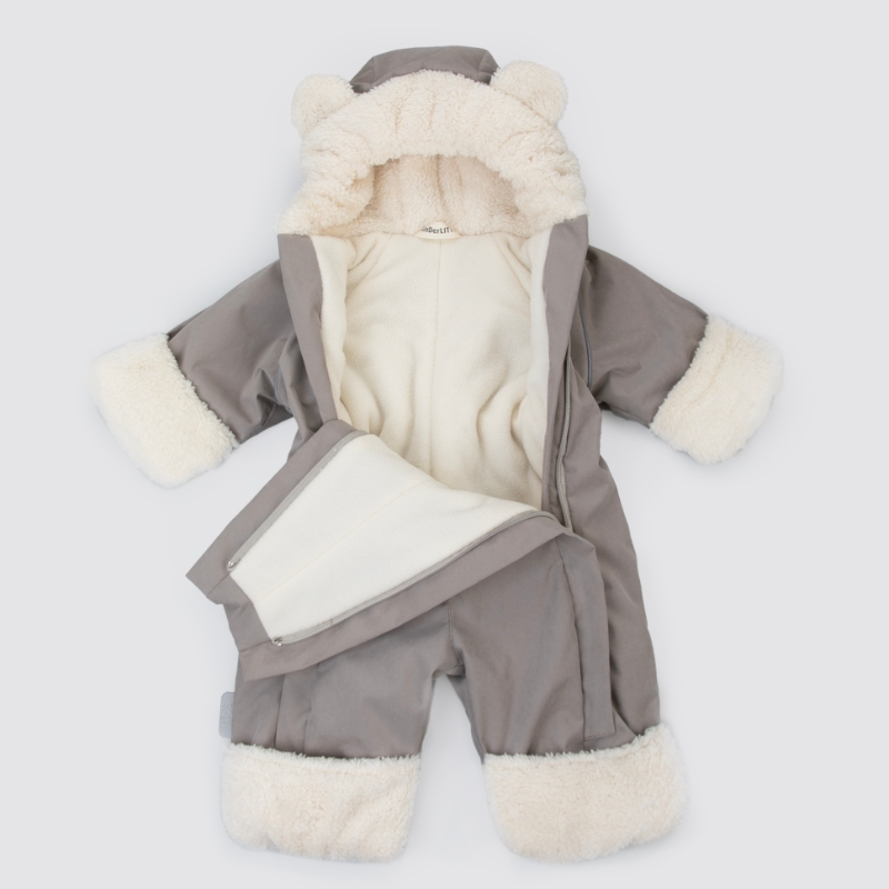 Комбинезон "Пушуня" демисезонный, капучино