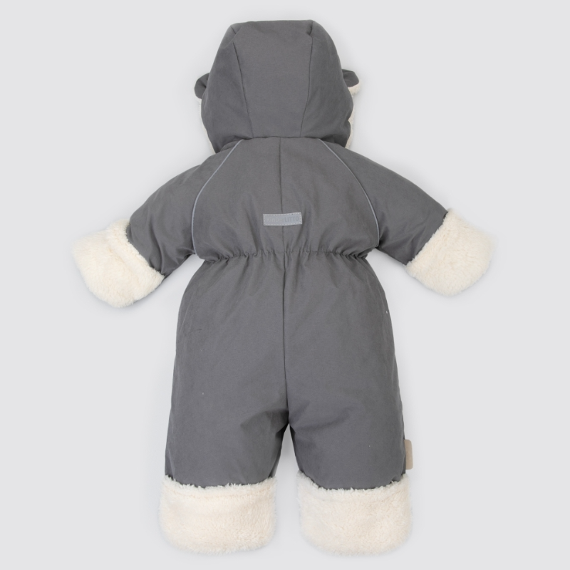Комбинезон "Пушуня" демисезонный, графит