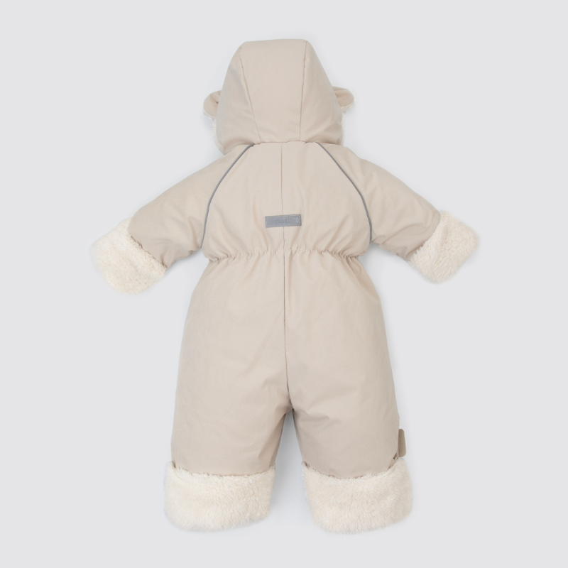 Комбинезон "Пушуня" демисезонный, бежевый