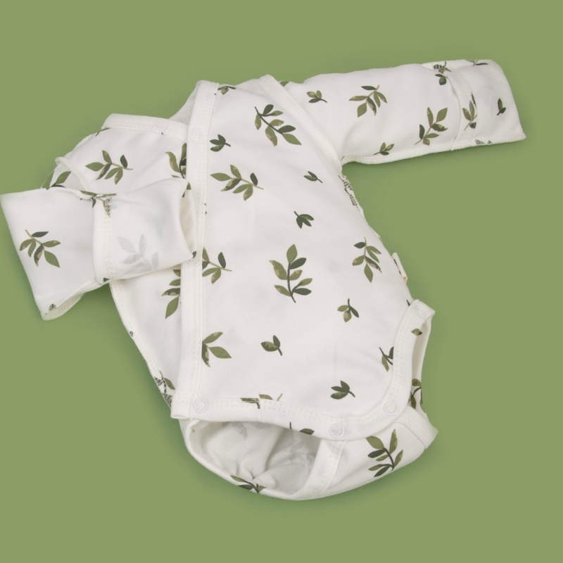 Боди с длинным рукавом "Лимончики", 3шт/уп