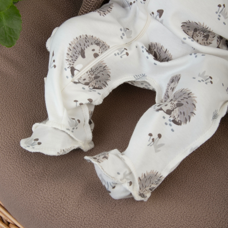 Комбинезон слип на молнии "Ежата", 3 шт/уп