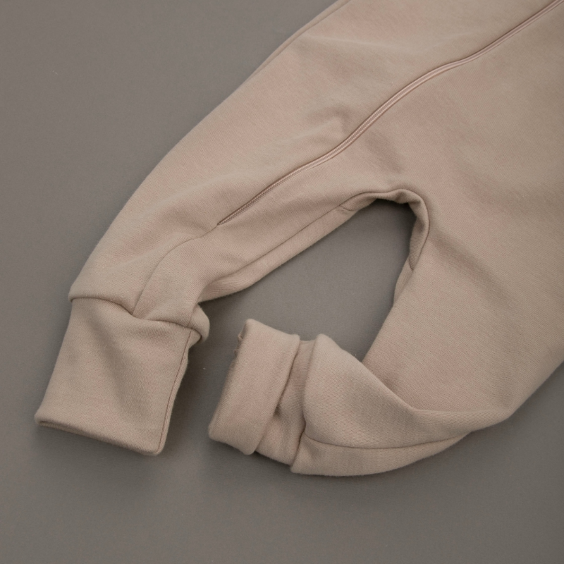 Комбинезон слип на молнии открытый "Ежата", 3 шт/уп