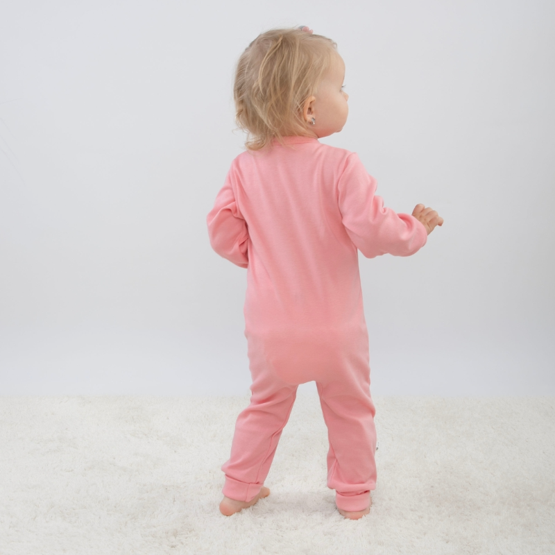 Комбинезон слип на молнии открытый "Тюльпанчики", 2 шт/уп