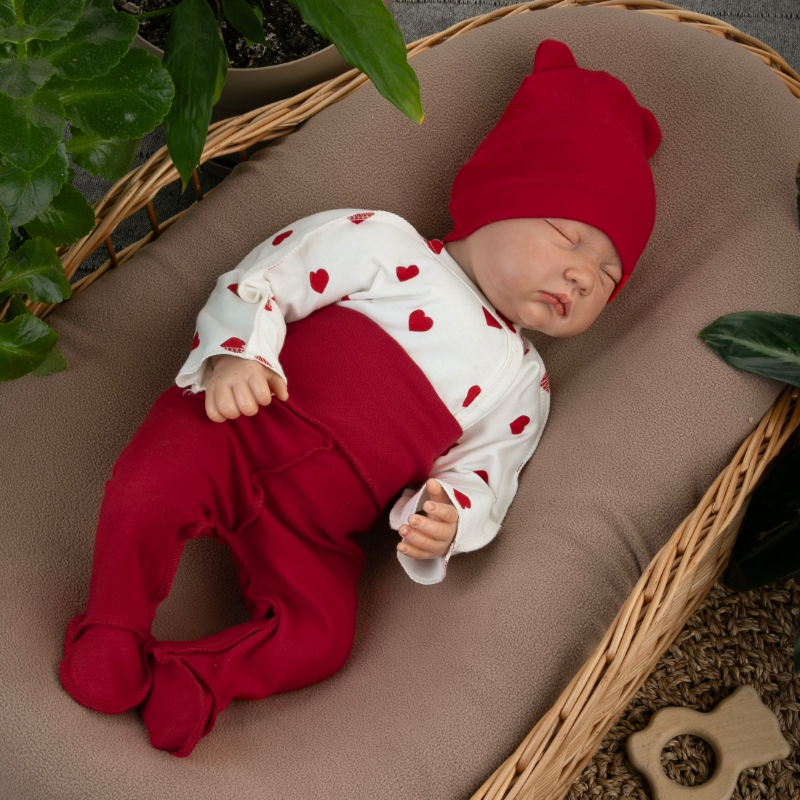 Комплект 3 предмета "Мое сердечко-2", красный