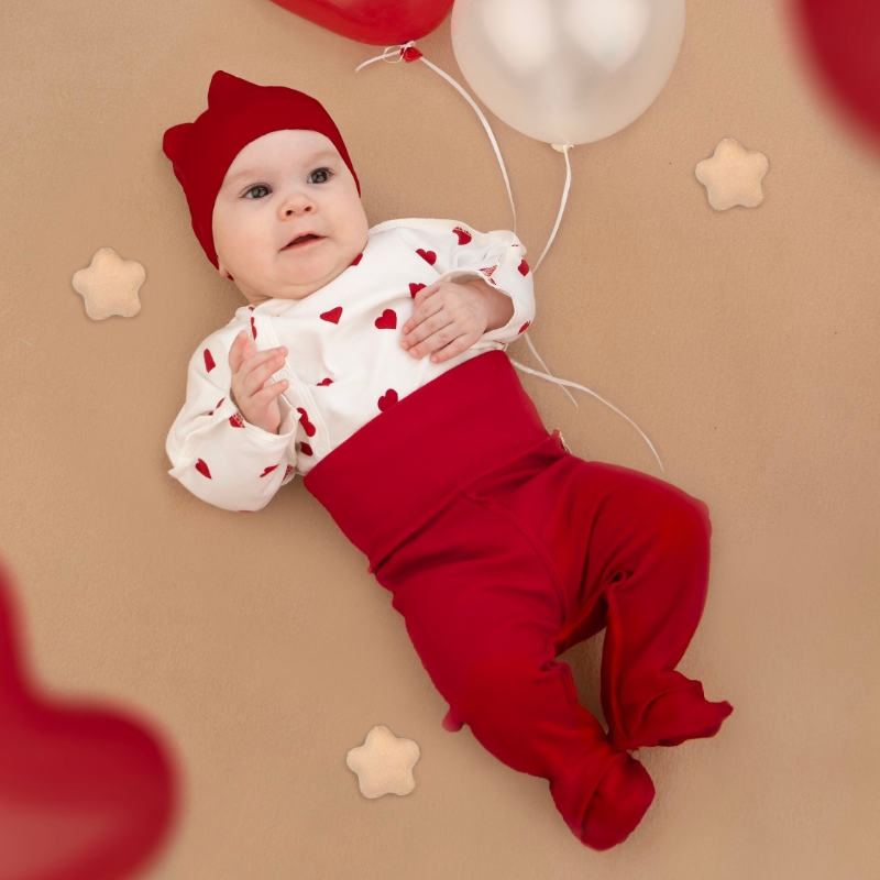 Комплект 3 предмета "Мое сердечко-2", красный