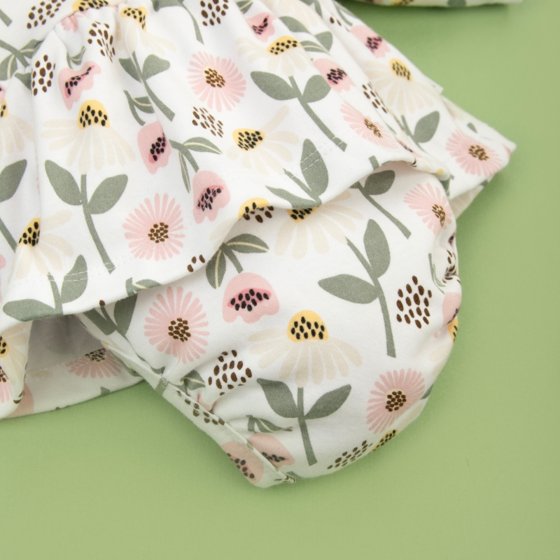 Платье-боди "Любимые ромашки", 2шт/уп