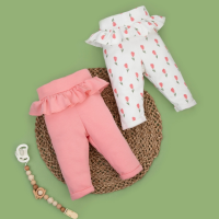 Штанишки с юбочкой "Тюльпанчики", 2шт/уп