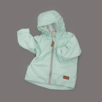 Ветровка детская "Звездные дорожки", мята