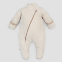 Комбинезон-поддева "Краски Детства-1",флис, слоновая кость