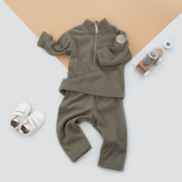 Комплект 2 предмета "Краски Детства",флис, светлый хаки