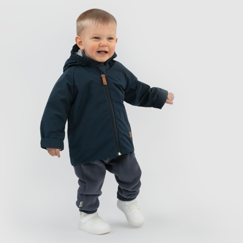 Ветровка детская "Звездные дорожки", темно-синий Ветровка детская "Звездные дорожки", темно-синий