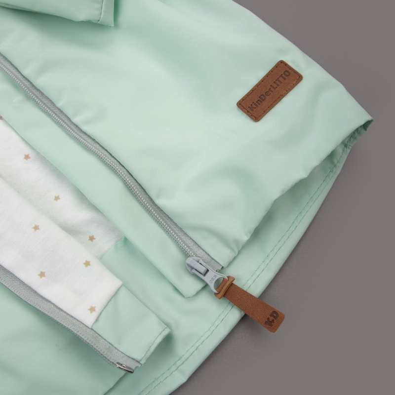 Ветровка детская "Звездные дорожки", мята Ветровка детская "Звездные дорожки", мята