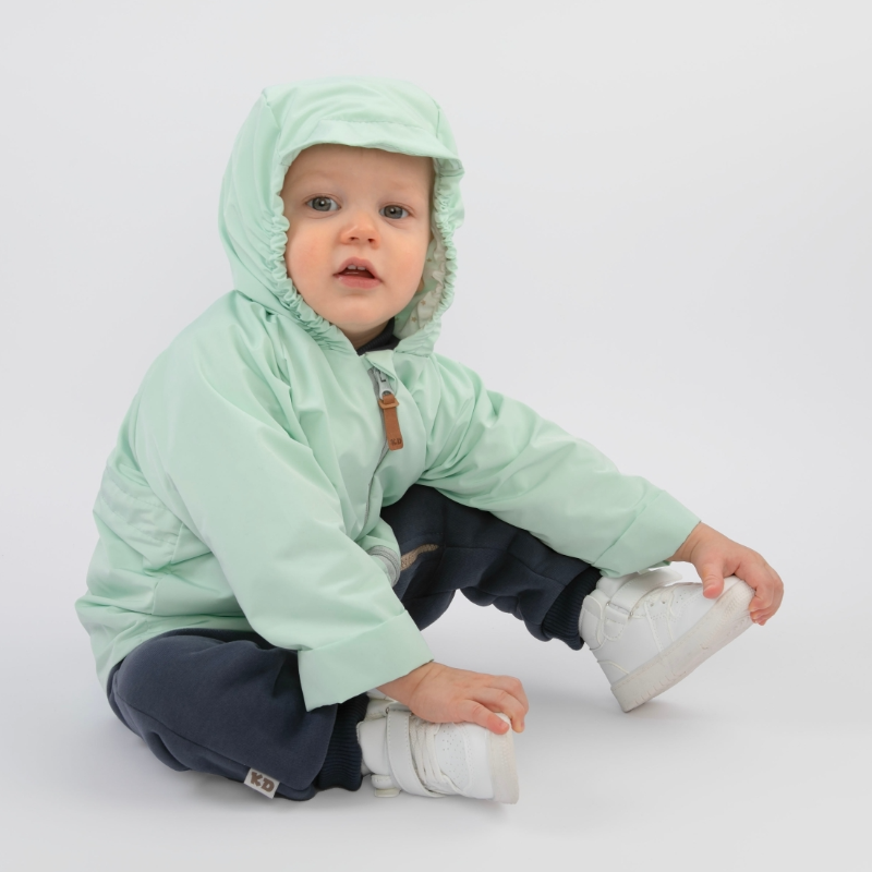 Ветровка детская "Звездные дорожки", мята Ветровка детская "Звездные дорожки", мята