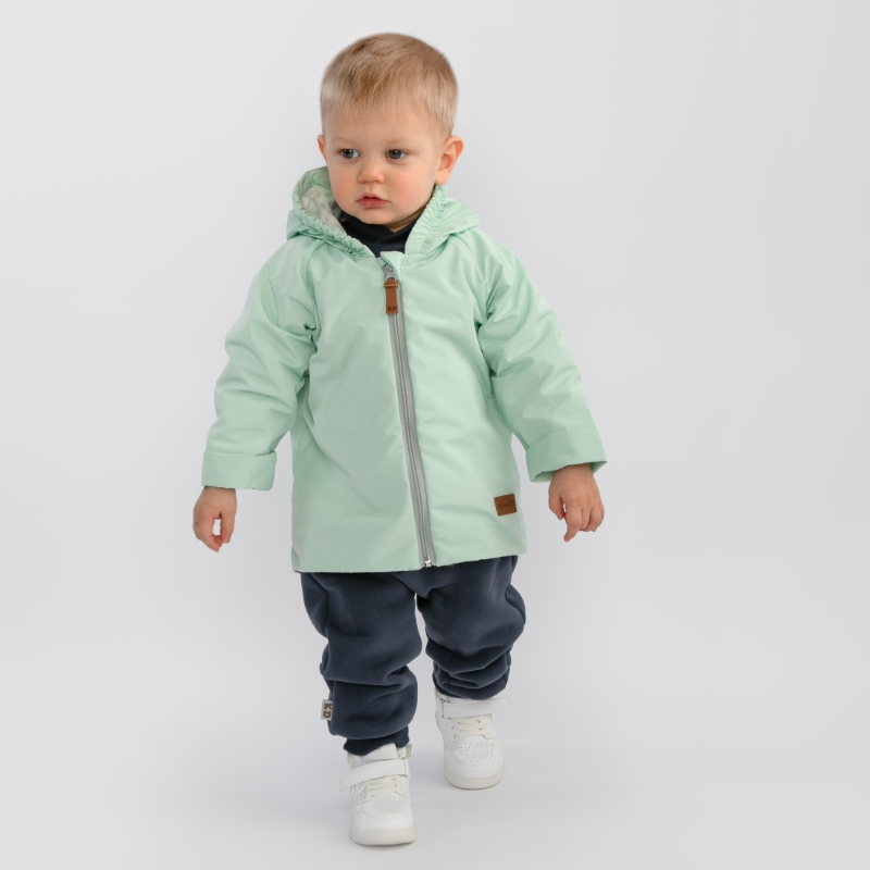 Ветровка детская "Звездные дорожки", мята Ветровка детская "Звездные дорожки", мята