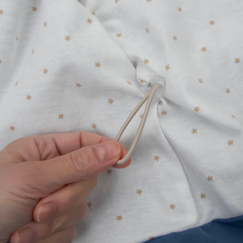 Ветровка детская "Звездные дорожки", деним