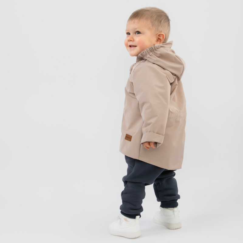 Ветровка детская "Звездные дорожки", бежевый