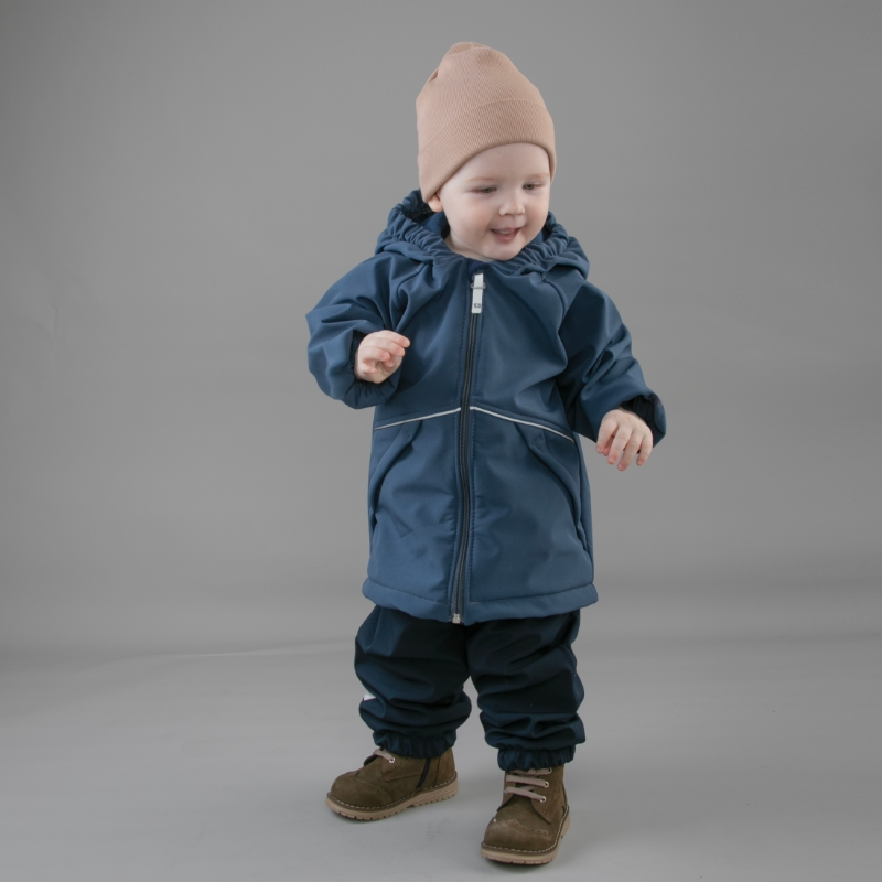 Комплект "Софтшелл" демисезонный, деним